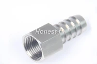 ltwfitting bar production stainless steel 316 barb fitting coupler 12 hose id x 14 female npt air fuel water