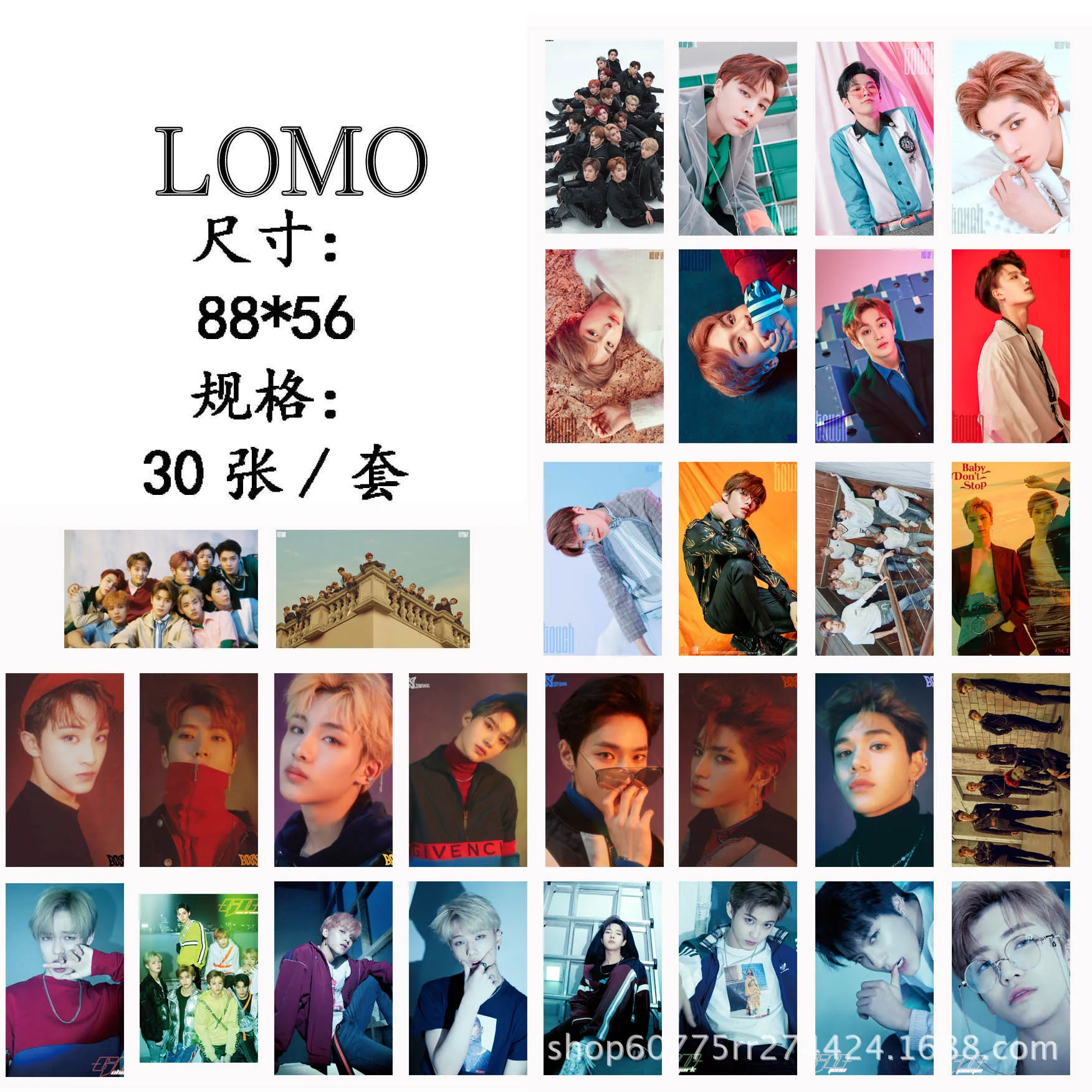 30 шт./компл. K-POP NCT 127 Фотокарта хорошего качества K-pop НЗТ у мечта HD ломо карты мода, Новое поступление