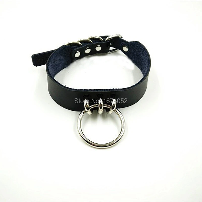 Модное женское кожаное ожерелье ручной работы в стиле харадзюку 100% круглые