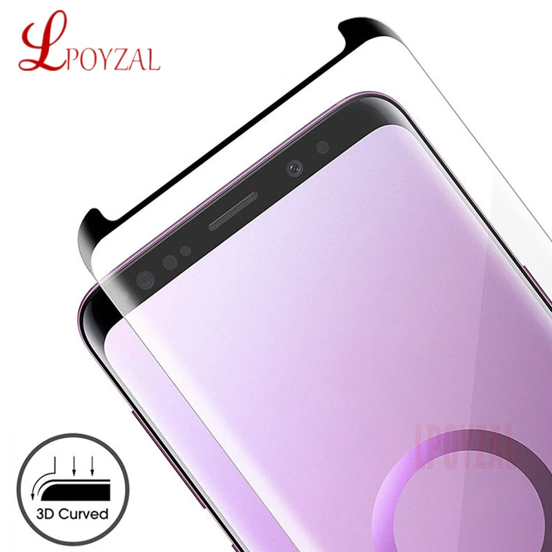 3D HD полный закругленный протектор экрана для Samsung Galaxy S10 S9 S8 Plus S7 Edge 9H Закаленное