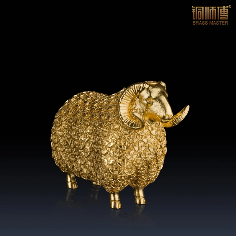 Медный мастер медные украшения &quotСделано деньги (золото)&quot домашнего интерьера