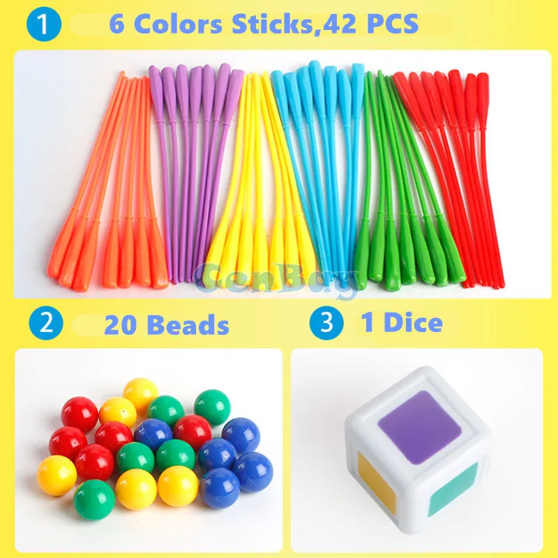 2 4 игрока Trick Stick настольная игра не позволяйте маленькому мячу упасть родитель