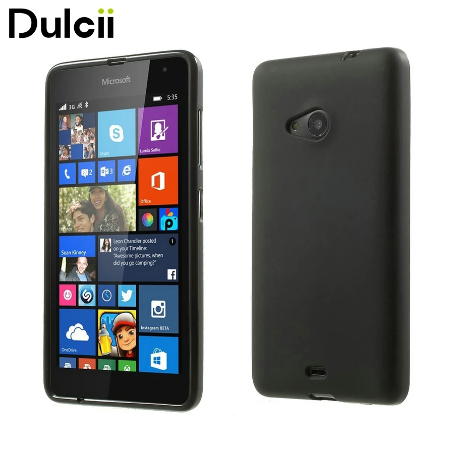 Dulcii чехол Чехол для microsoft Lumia 535 дешевые матовый из термопластичного полиуретана