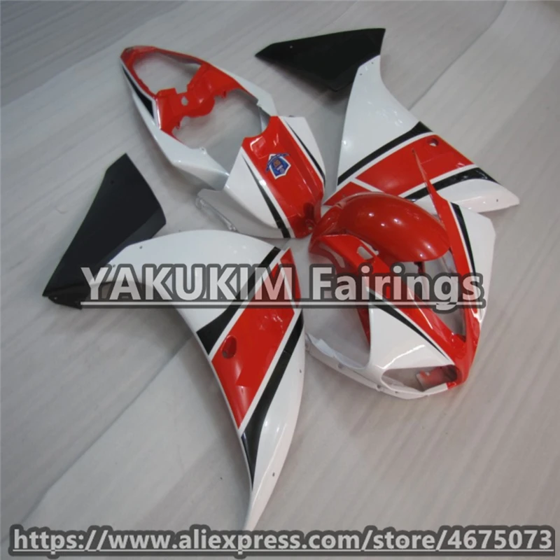 Обтекатель ABS для мотоцикла YAMAHA YZF R1 2009 2010 2011 YZFR1 YZF1000|Накладки и декоративные