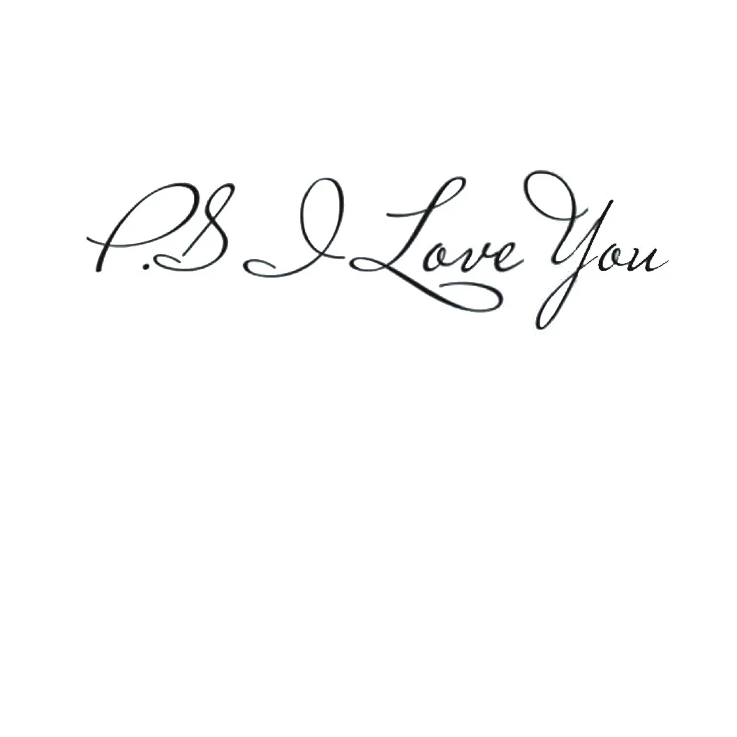Современный Алфавит фраза настенные наклейки I Love You съемные художественные Виниловые фрески самоклеющиеся домашние украшения для комнаты наклейки на стену G520