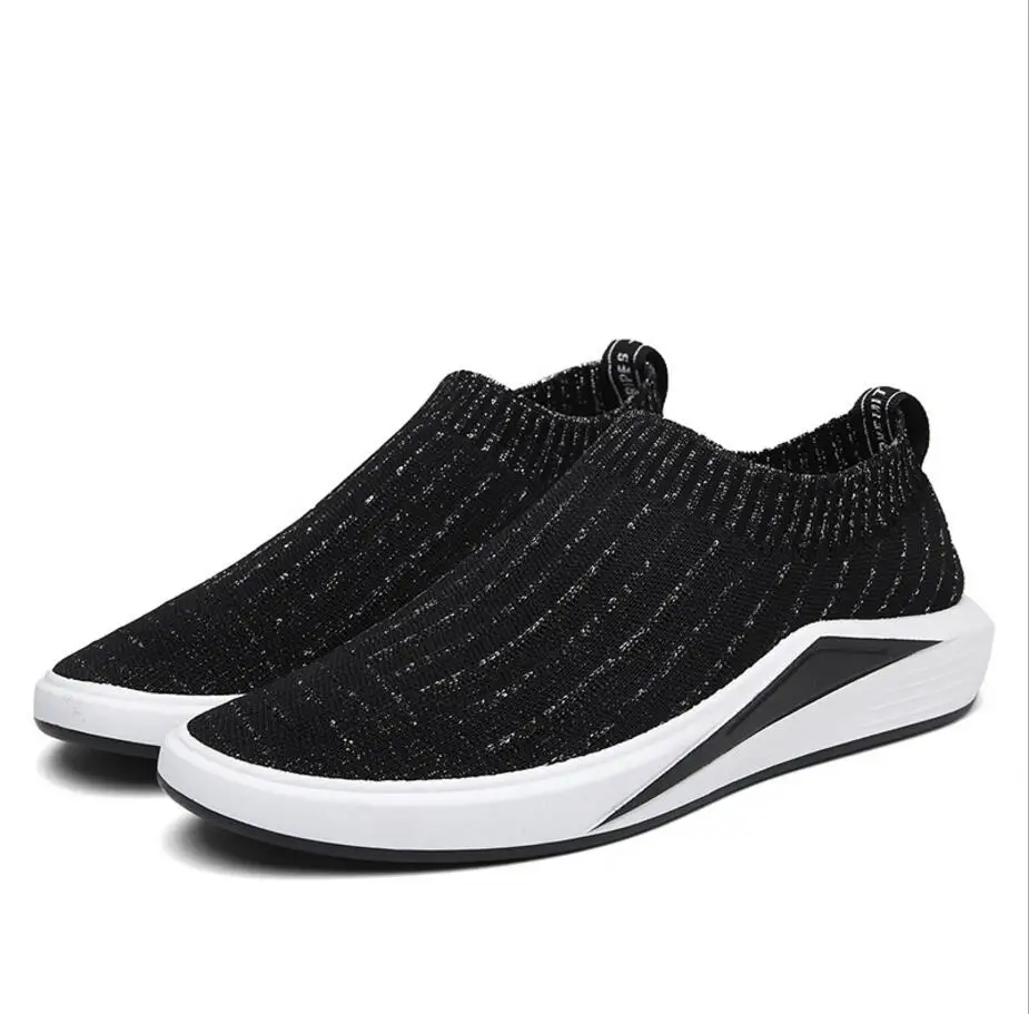 2018 New Mens Socks Shoes Mesh Breathable Comfortable male Casual Slip on Loafers zapatos hombre tenis masculino | Обувь