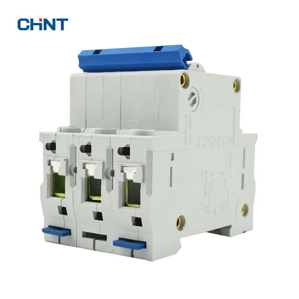 Миниатюрный автоматический выключатель CHINT DZ47 60 C32 AC230/400 V 3 P 32A с номинальным