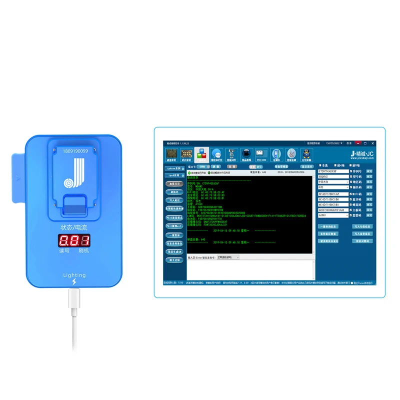 JC 64BIT Nand Repair Testing Tool for repairing iPhone 5S 6 6P and iPad Air Air2 Mini Mini2 3 4 nand flash ICs. | Мобильные телефоны