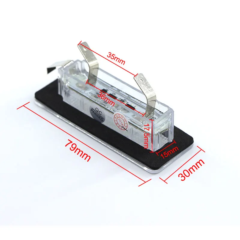 Apmatauto 2 шт. 18SMD светодиодный номерной знак Светильник лампы ошибок для Benz Smart Fortwo