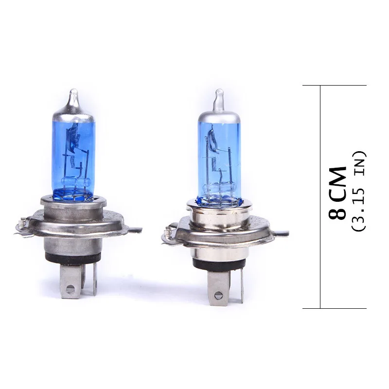 

car light headlights Super white halogen bulbcar bulb H4 12v 55W 100W car headlight bulb