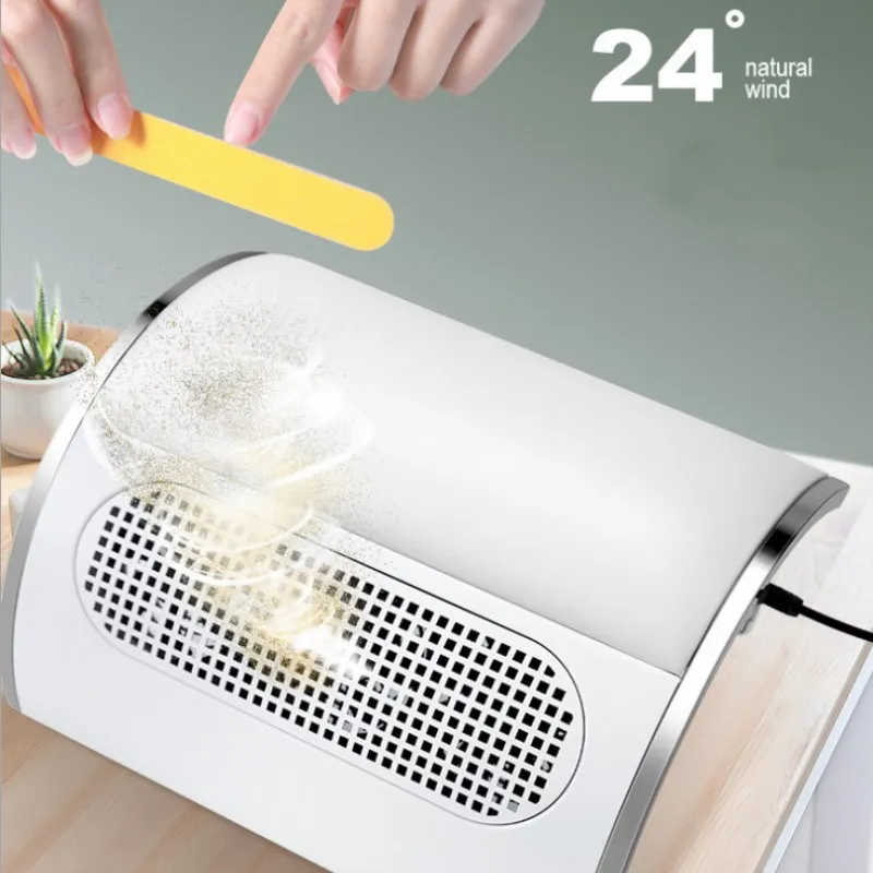 

40W powerful nail duster with 3 fan vacuum cleaner manicure tool nail duster machine dirt cleaning fan