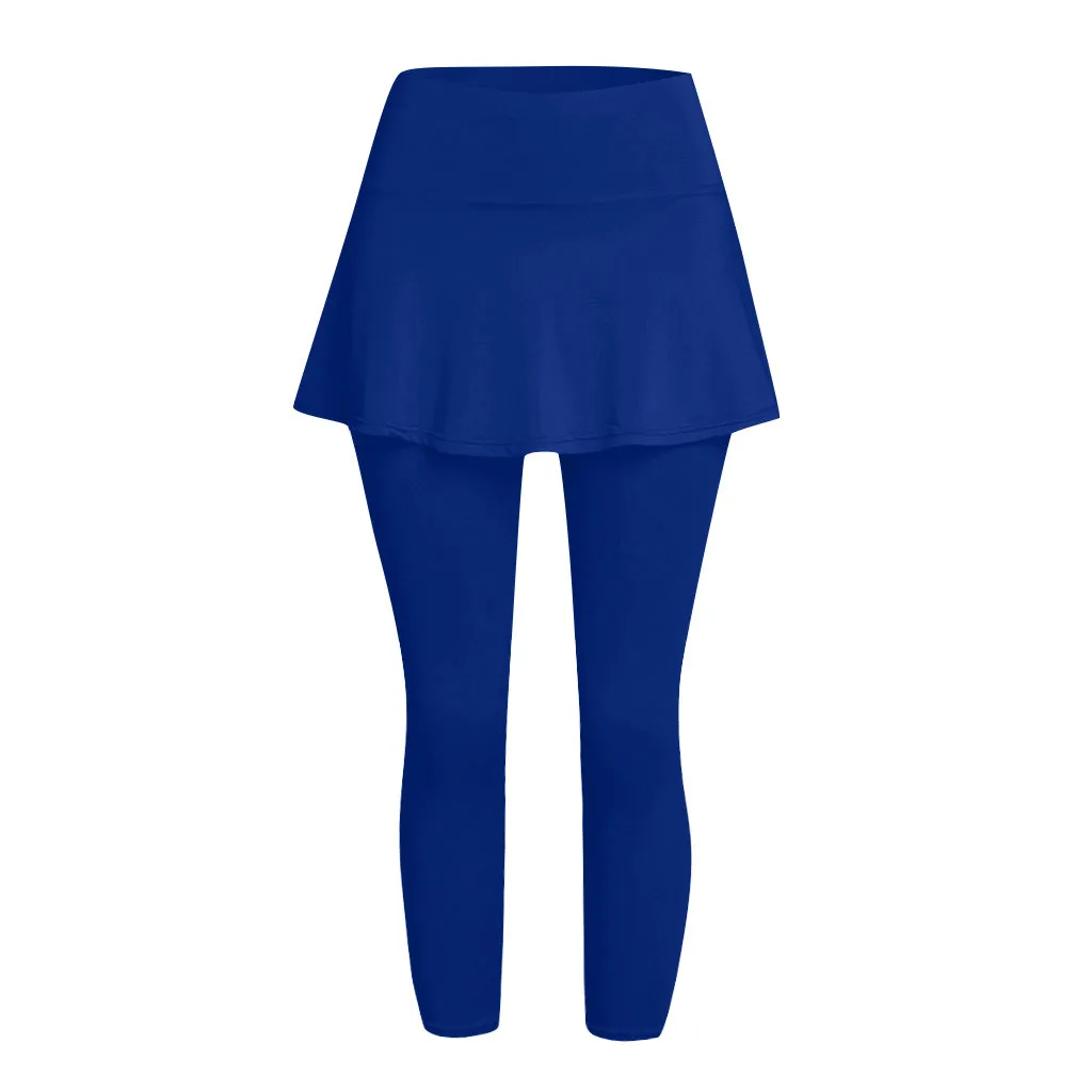 Pantalones Cargo Para Mujer, женская повседневная юбка, леггинсы, брюки для тенниса, спорта, фитнеса, укороченные кюлоты, брюки-кюлоты
