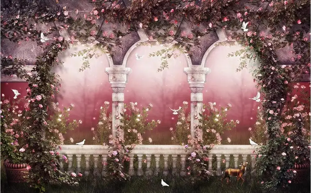 Beibehang пользовательские европейские роскошные римские арки фото обои 3D большая фреска спальня гостиная диван ТВ фон 3D настенные фрески - Цвет: 16273644