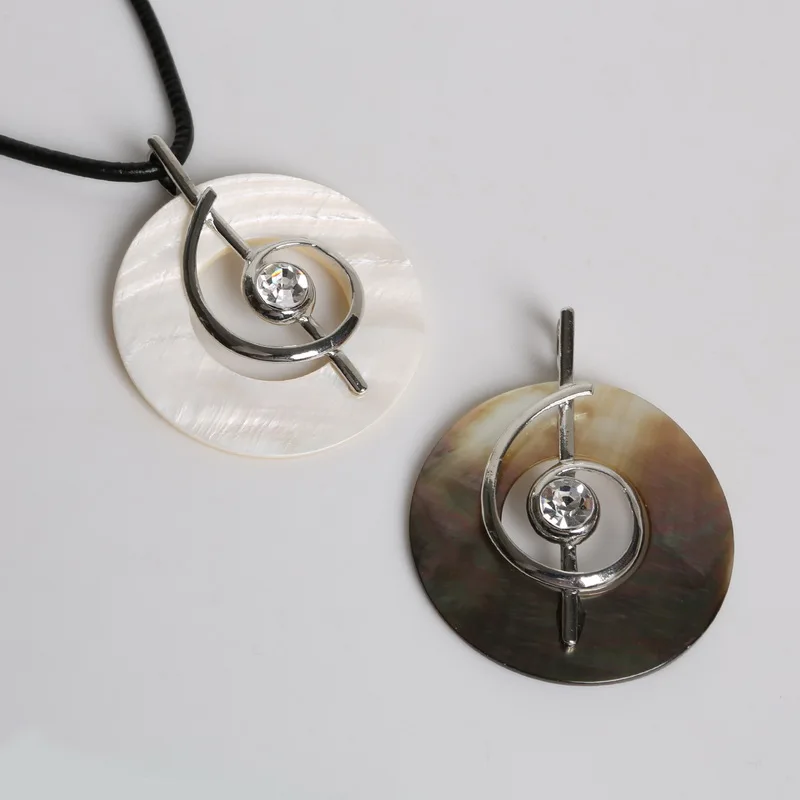 Новая Хрустальная подвеска в форме символа музыки натуральная круглая для