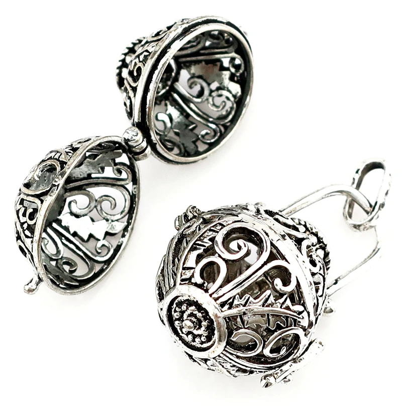 5 шт. клетка филигрань кулон в виде дерева слон Любовь цветок Сердце шар диффузор