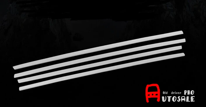 4 шт. декоративные накладки на низ окна для Jeep Compass 2011 2012 2013 2014 2015|Хромирование| |