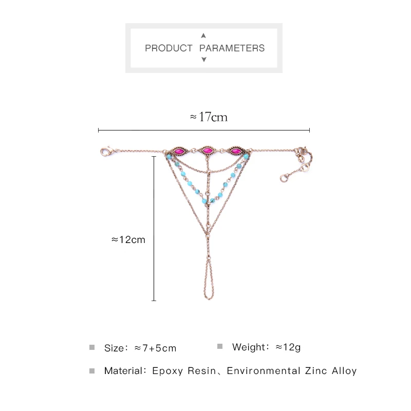 Чешские Смола Бусины слоистых ссылка браслет цепочка Мода 2017 г. Лидер продаж Для