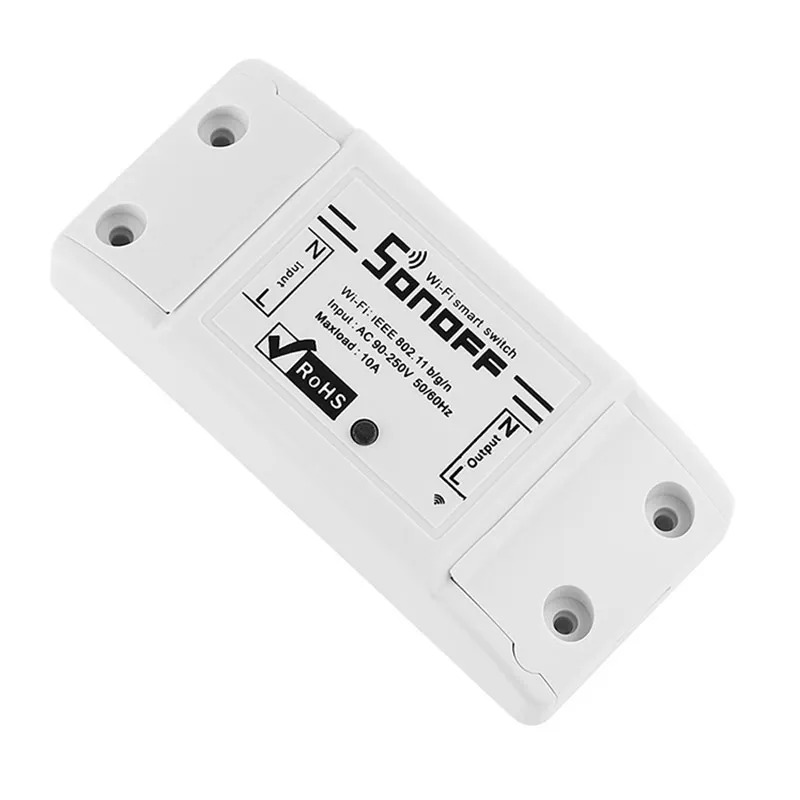 Sonoff WifI Switch Itead Sonoff сенсорный Wifi переключатель WiFi релейный модуль 220 В беспроводной светильник таймер переключатель, S20 ЕС умная розетка для автоматизации умного дома - Цвет: Sonoff WifI Switch