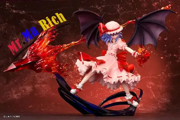 Аниме TouHou Project Griffon Remilia Scarlet Spear the Gungnir 1/7 PVC Figure NB|pvc figure|touhou projectfigure pvc |