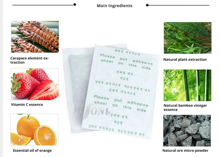 80 шт/40 пар &quotKinoki&quot для выведения токсинов пластыри на стопы бамбуковые с