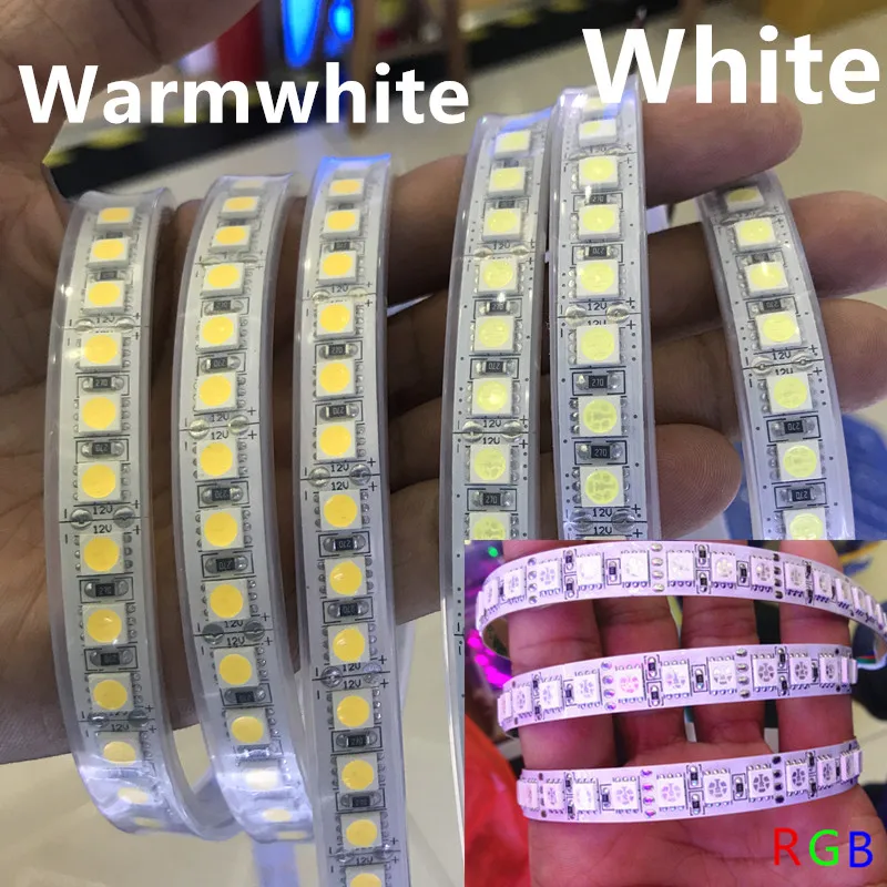

Ultra bright DC 12V RGB LED Strip 5050 SMD 5M 600LED NotWaterproof IP67 Fita LED Light Flexible Tape Ledstrip Lighting freeship