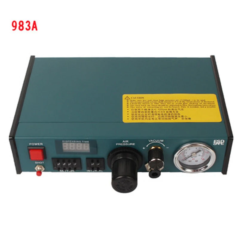 1-78 PSI автоматический диспенсер для клея 220V 983A PCB паяльная паста силикагель жидкий клей контроллер жидкая капельница