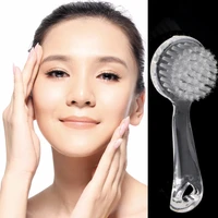 exfoliating facial cleanser brush face cleaning washing cap soft bristle brush scrub plastic non electric cleansing brush
