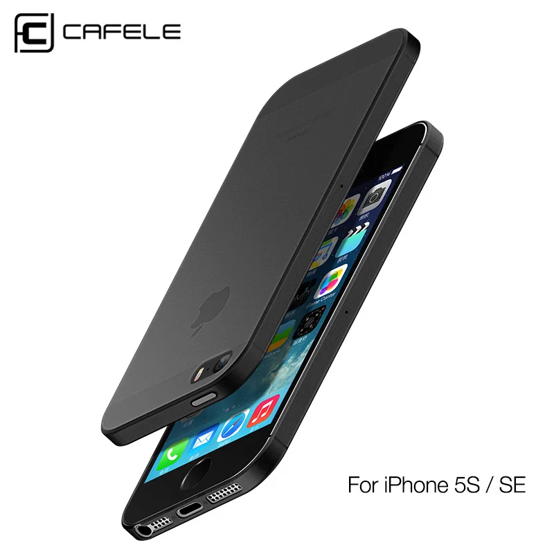 CAFELE чехол для телефона чехол для iPhone 5 5S SE Матовый PP сотовый Чехол для телефона s для Apple iPhone 5S модный конфетный цвет, матовый чехол