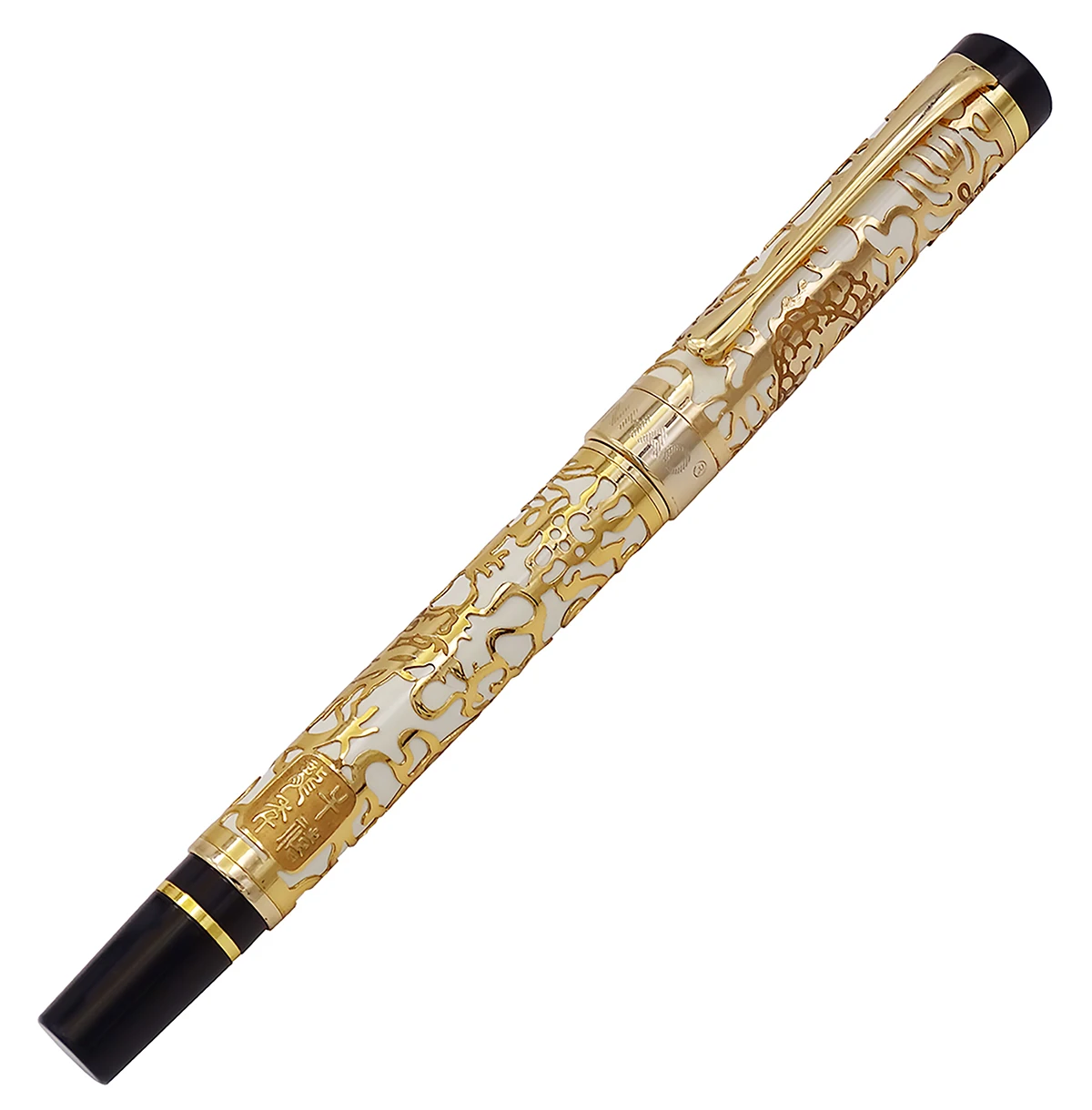 Jinhao 5000 винтажная Роскошная металлическая ручка перьевая для каллиграфии