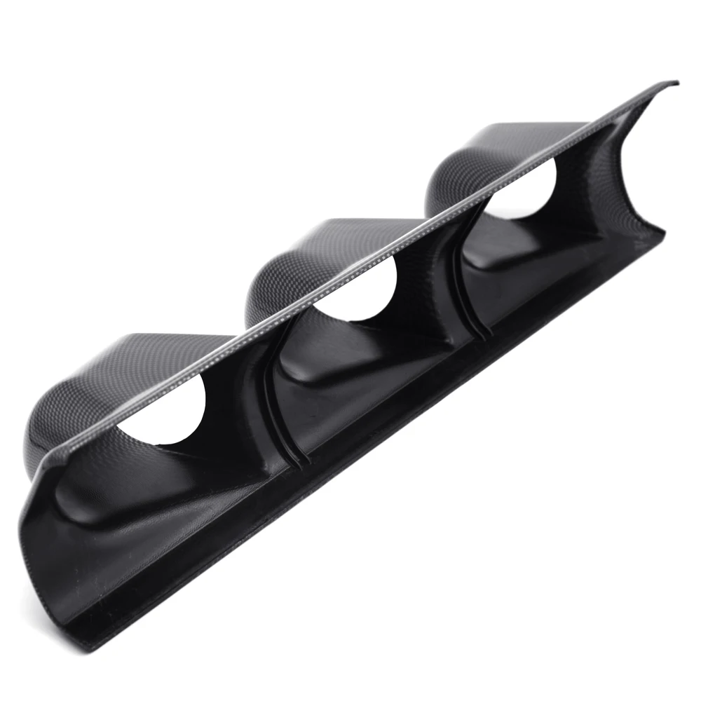DRAGON GAUGE CARBON 2 &quot52 мм Универсальный A PILLAR с тройными отверстиями измерительный