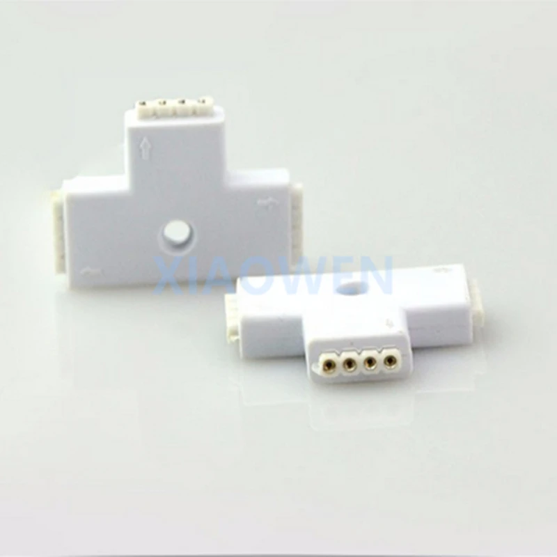 5 шт. Т-образный разъем для светодиодной ленты 12 В 5050 RGB | Обустройство дома