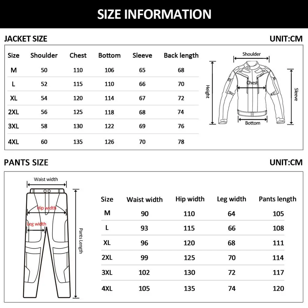 Мотоциклетная куртка штаны летняя профессиональная Водонепроницаемая