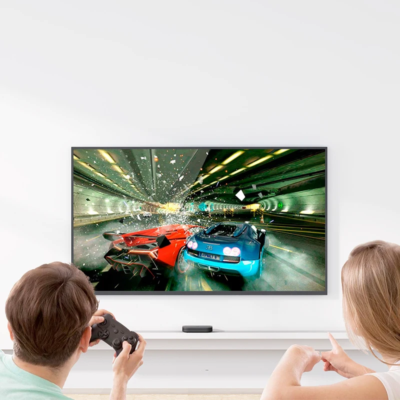 ТВ приставка Xiaomi Mi TV Box S глобальная прошивка Android 8.1 2 Гб ОЗУ 8 ПЗУ Smart 4K HDMI Wi Fi