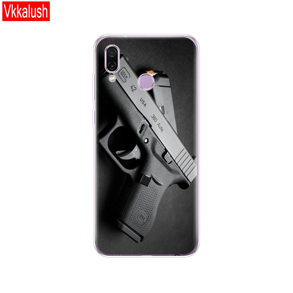 80060 Чехол для Honor Play, чехол 6,3 '', Мягкая силиконовая задняя накладка чехла из ТПУ для huawei Honor Play, чехол, чехлы, бампер - Цвет: 80060