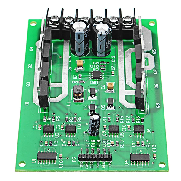 DC 3 36V 15A пики 30A ШИМ Двухканальный драйвер двигателей плата высокая мощность H Мост