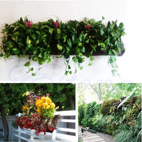 4 карманные отделения для растений ранцы хранения цветов цветочные горшки