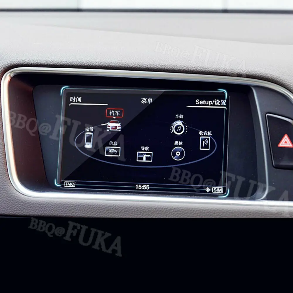 Для Audi Q5 2008 2016 7 &quot/6 5&quot GPS навигационный экран защитная пленка из закаленного