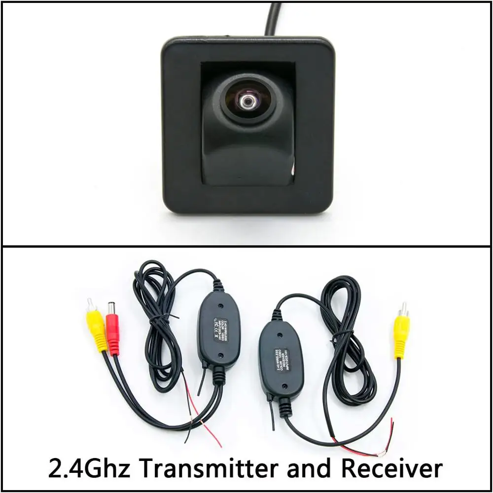 Camera With Wireless 175 градусов камера заднего вида для Kia cerato Forte 5 K3 Cerato Classic для hyundai Elantra Avante автомобильный парковочный монитор - Название цвета: Camera With Wireless