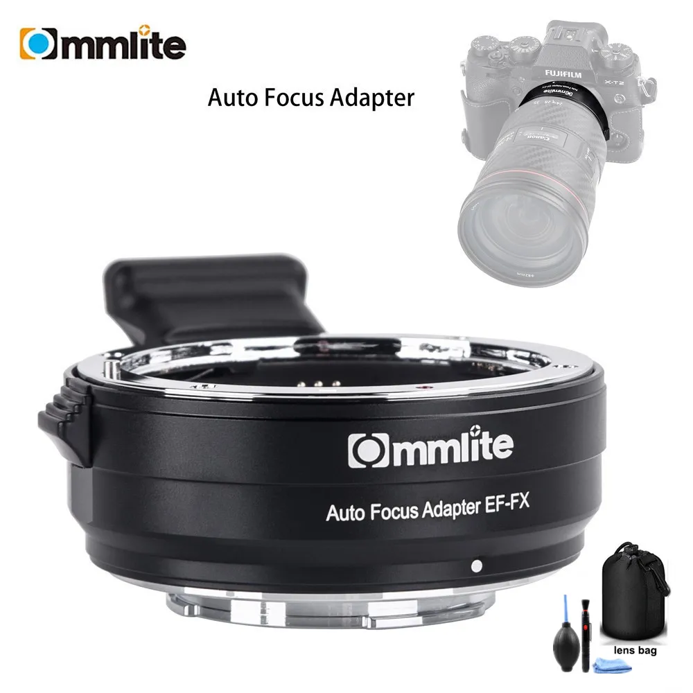 Commlite CM-EF-FX электронный для AF Крепление-адаптер объектива с объектив IS USM Canon EF/EF-S