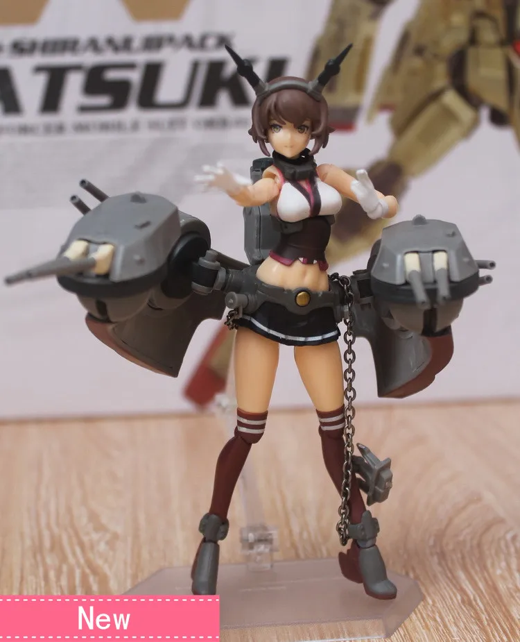 Аниме Kantai Коллекция мутсу ПВХ фигурка Коллекционная модель кукла игрушка 14 см figma