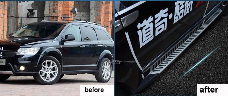 Новое поступление для Dodge Journey JCUV Fiat Freemont Беговая доска боковой шаг боковой nerf бар, гарантия качества завод, рекомендуется