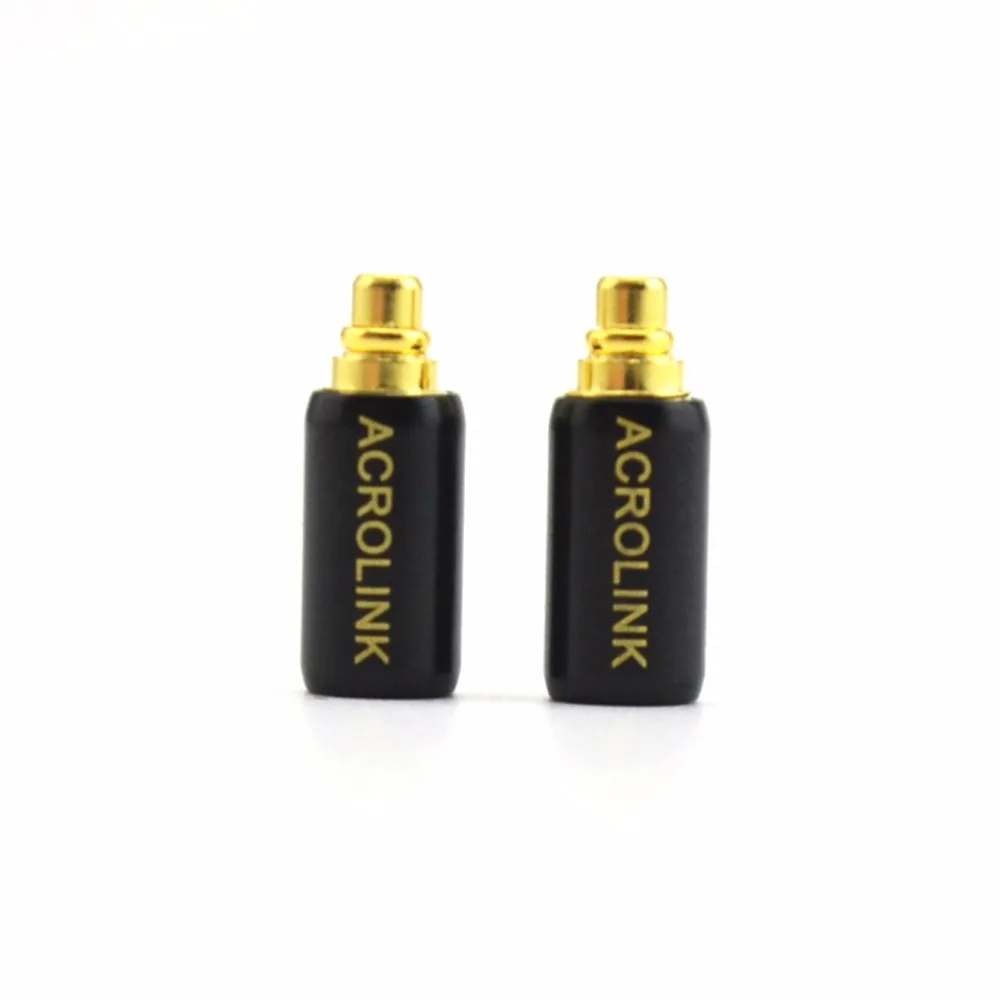Одна пара Acrolink Наушники DIY пользовательский контактный адаптер для se215 se315 se425 se535