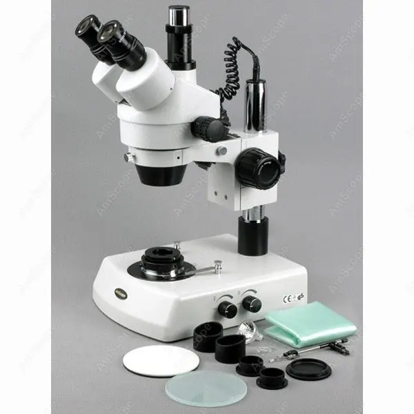 Драгоценный Микроскоп AmScope поставки 3.5X 90X ювелирный драгоценный камень стерео