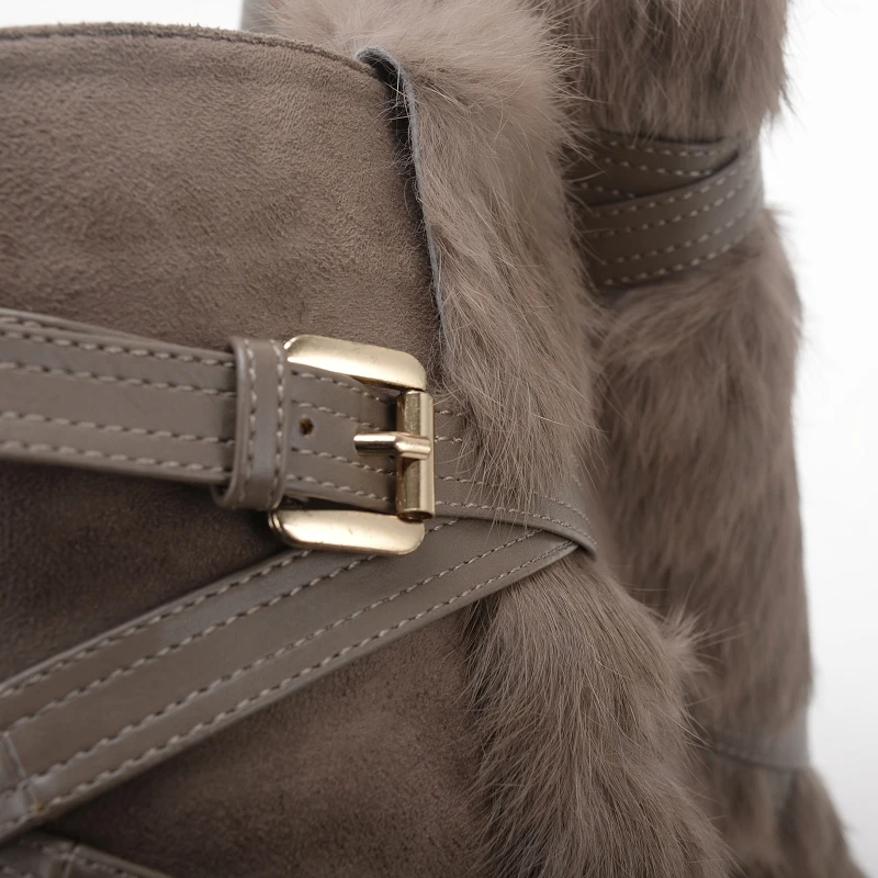 2019 г. модные роскошные женские зимние сапоги на высоком каблуке 11 5 см Зимние