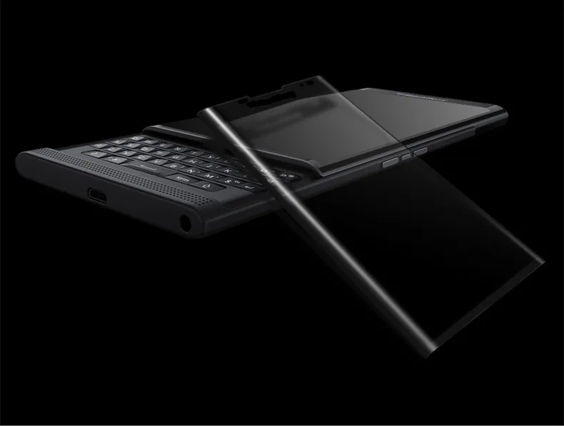 Fecoprior 5 шт./лот Priv 3D закаленное стекло с закругленными краями для BlackBerry Priv Black Berry полное покрытие экрана Защитная пленка