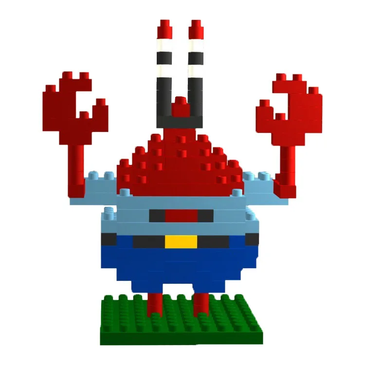 LOZ Diamant Blocs de Construction Jouets Capitaine Abs Mini Briques Assemblage Micro Nano Kawaii Construction|Блочные