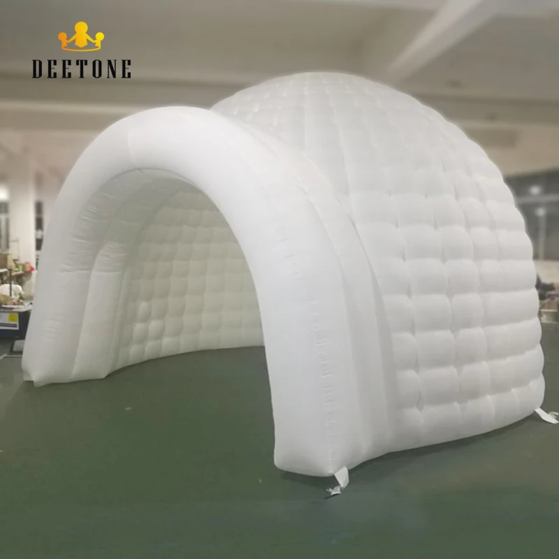Надувная купольная палатка для Igloo 4M Dia бесплатная доставка 2019 | Игрушки и хобби