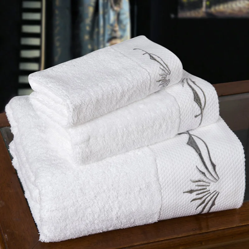 

Luxury Towel Set 100% Cotton Five Star Hotel Towel Set High Quality
