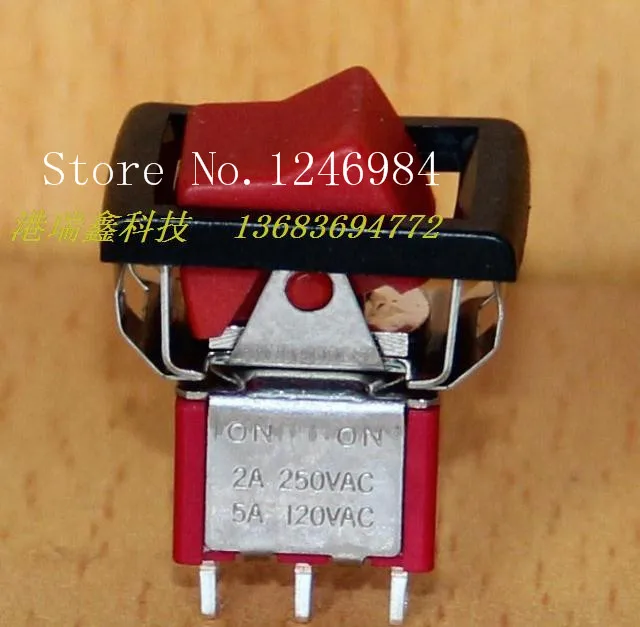 [SA] Тайвань Deli Wei 3MD1 R8017 R12 way переключатель с двумя делениями красной ручкой Q13 50