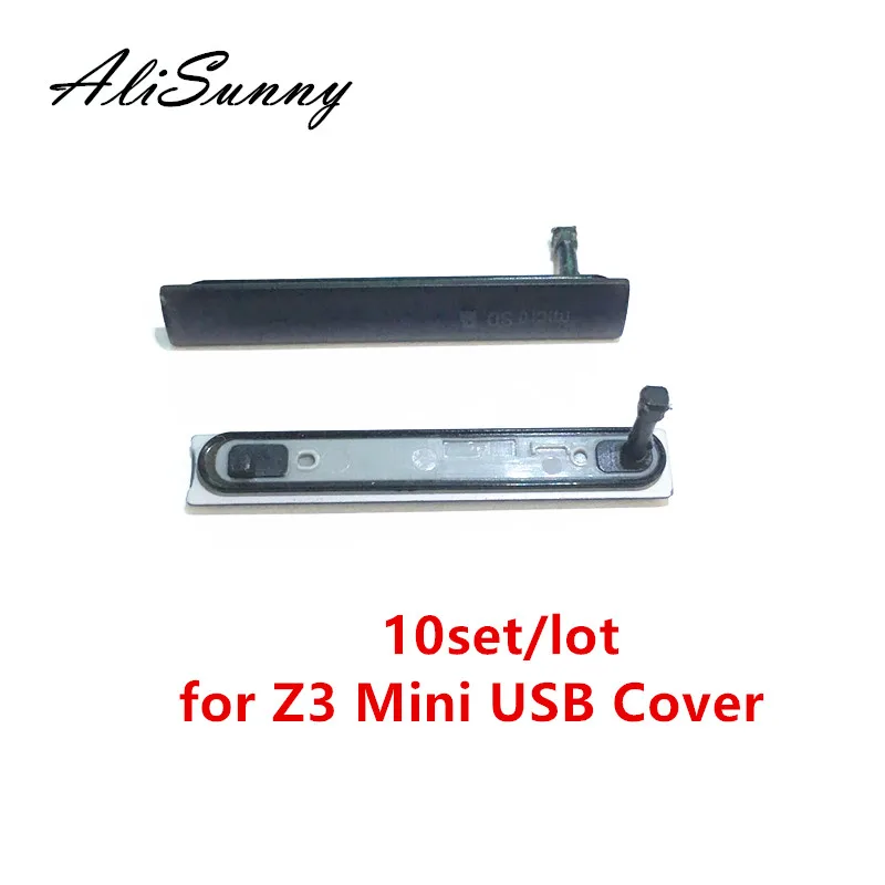 AliSunny 10 шт. sim карта + SD Micro USB порт пылезащитный Разъем для Sony Z3 Mini зарядное